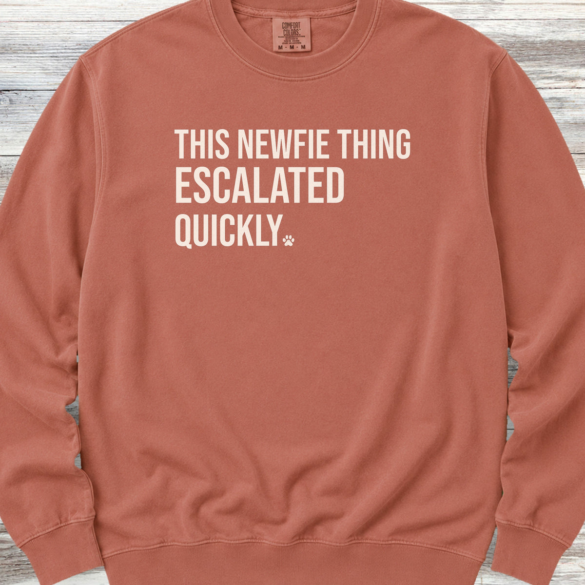 Newfoundland Escalated Sweatshirt - Terracotta