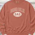 Border Collie Dad Sweatshirt - Terracotta