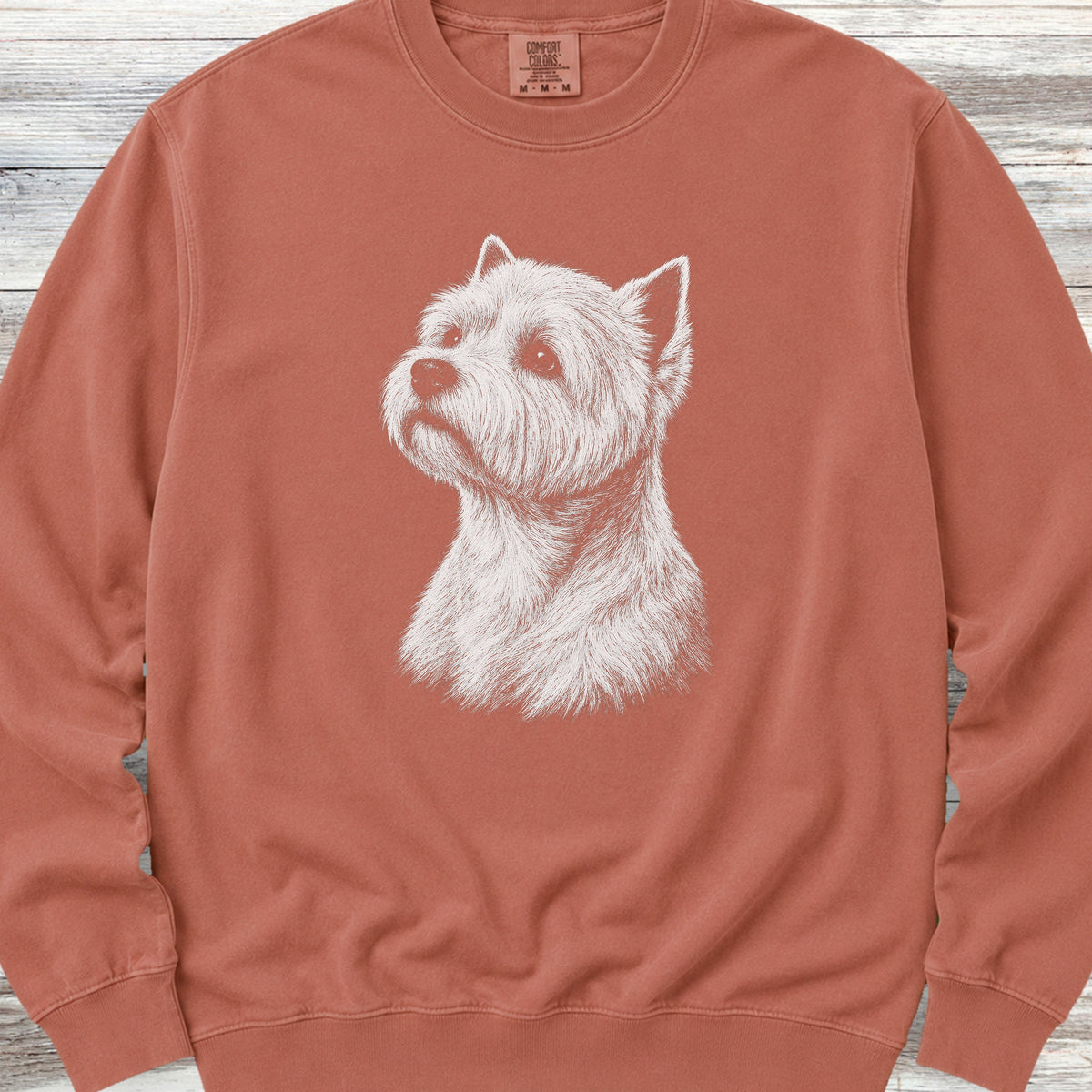 West Highland Loyalty Sweatshirt - Terracotta