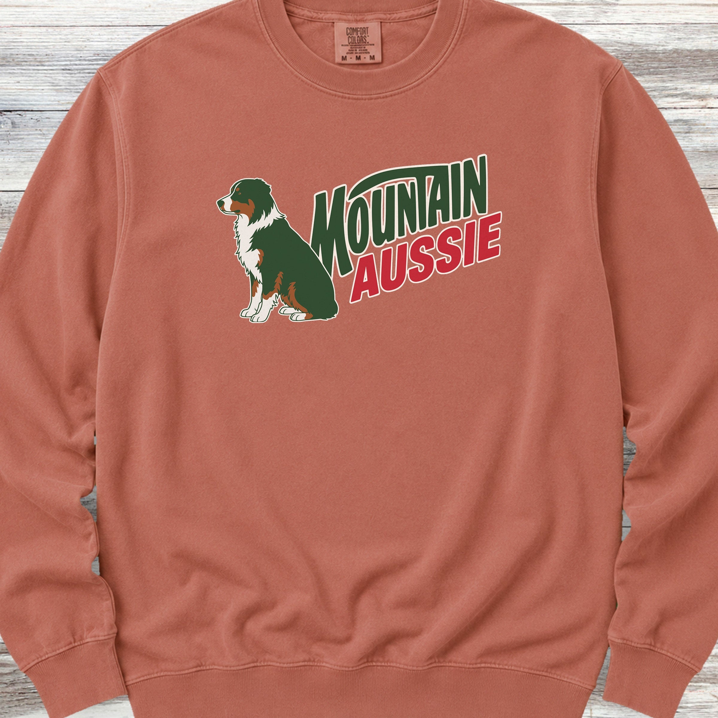 Australian Mountain Dog Sweatshirt - Terracotta