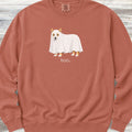 Shiba Inu Boo Sweatshirt - Terracotta