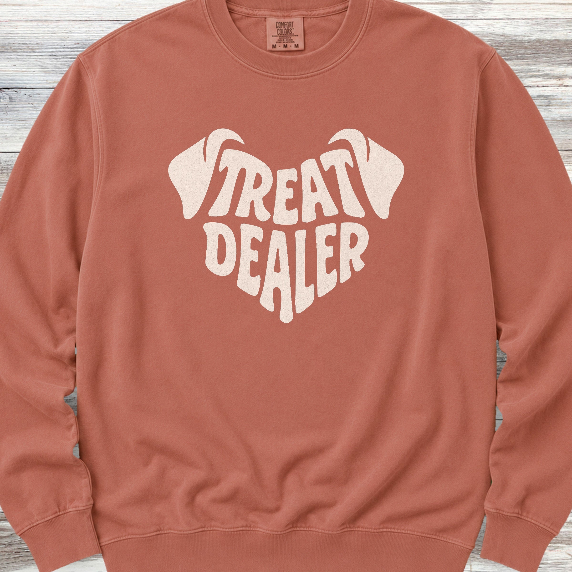 Treat Dealer Ears Sweatshirt - Terracotta