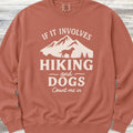 Hiking & Dogs Sweatshirt - Terracotta