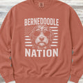 Bernedoodle Nation Sweatshirt - Terracotta