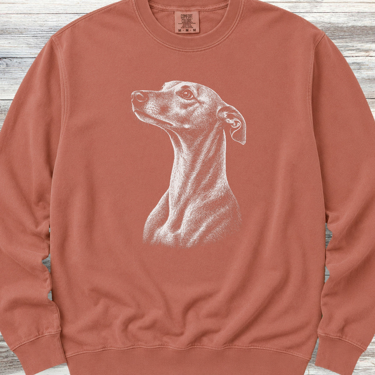 Whippet Loyalty Sweatshirt - Terracotta