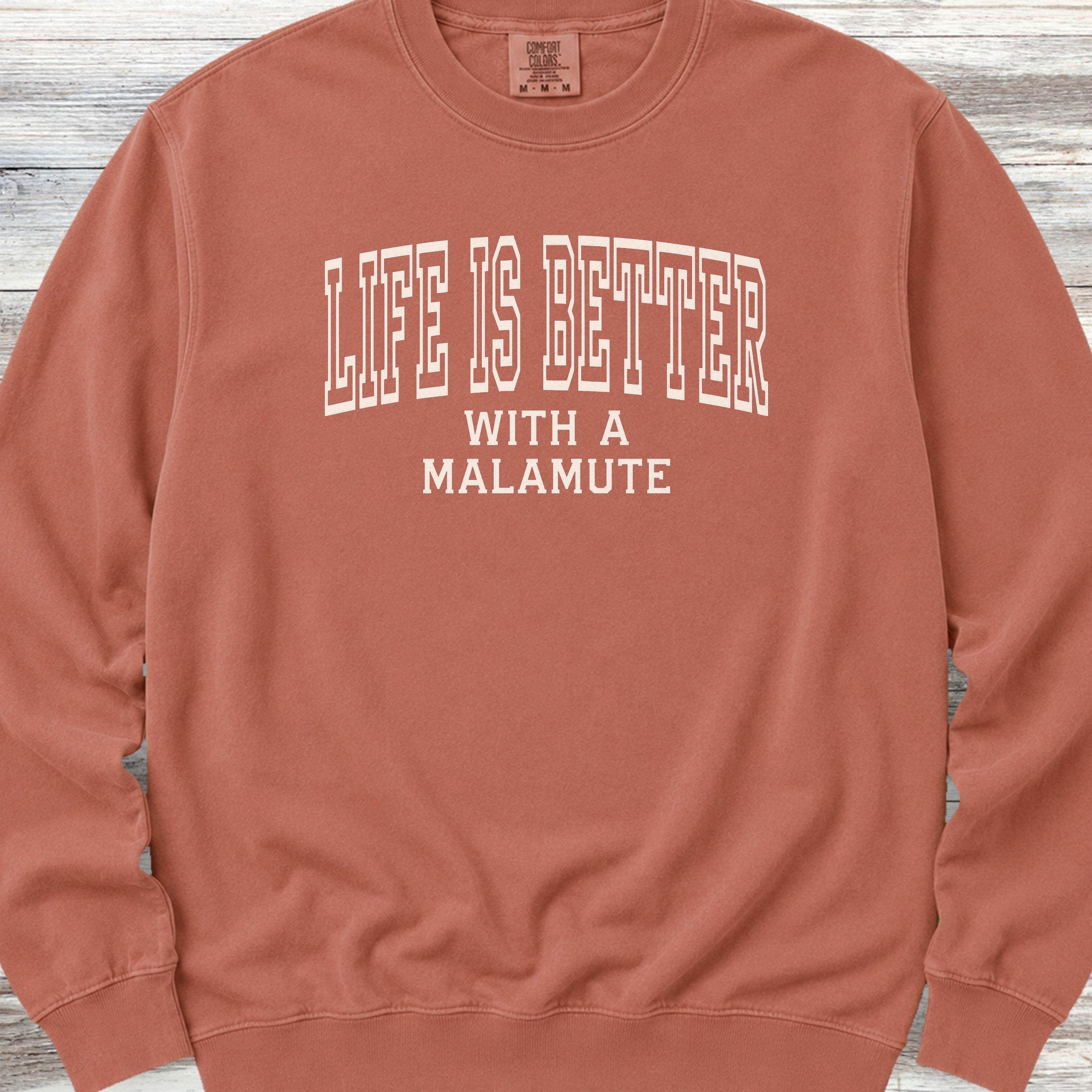 Malamute Better Sweatshirt - Terracotta