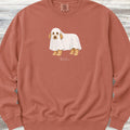 Goldendoodle Boo Sweatshirt - Terracotta
