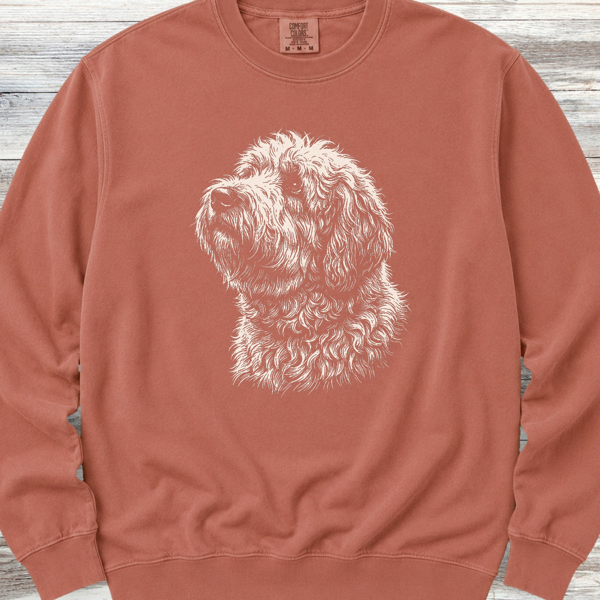 Old English Sheepdog Loyalty Sweatshirt - Terracotta