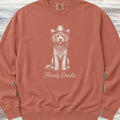 Doodle Howdy Doodle Sweatshirt - Terracotta