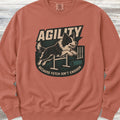 Border Collie Agility Sweatshirt - Terracotta