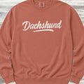Dachshund Team Sweatshirt - Terracotta