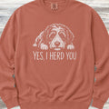 Bernedoodle Herd You Sweatshirt - Terracotta