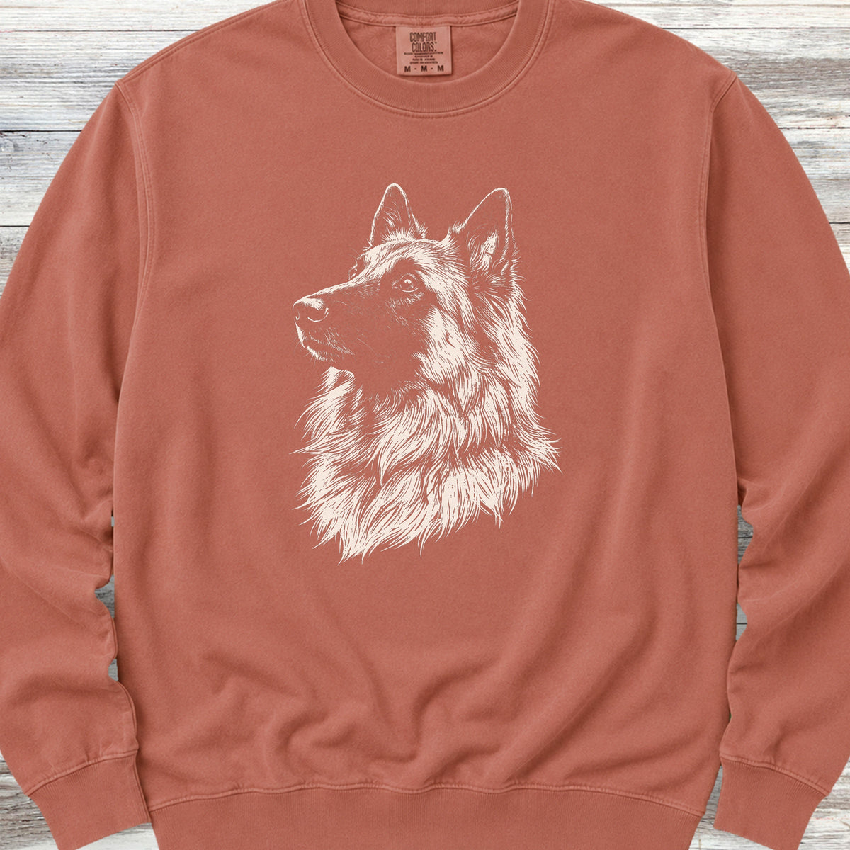 Belgian Tervuren Loyalty Sweatshirt - Terracotta