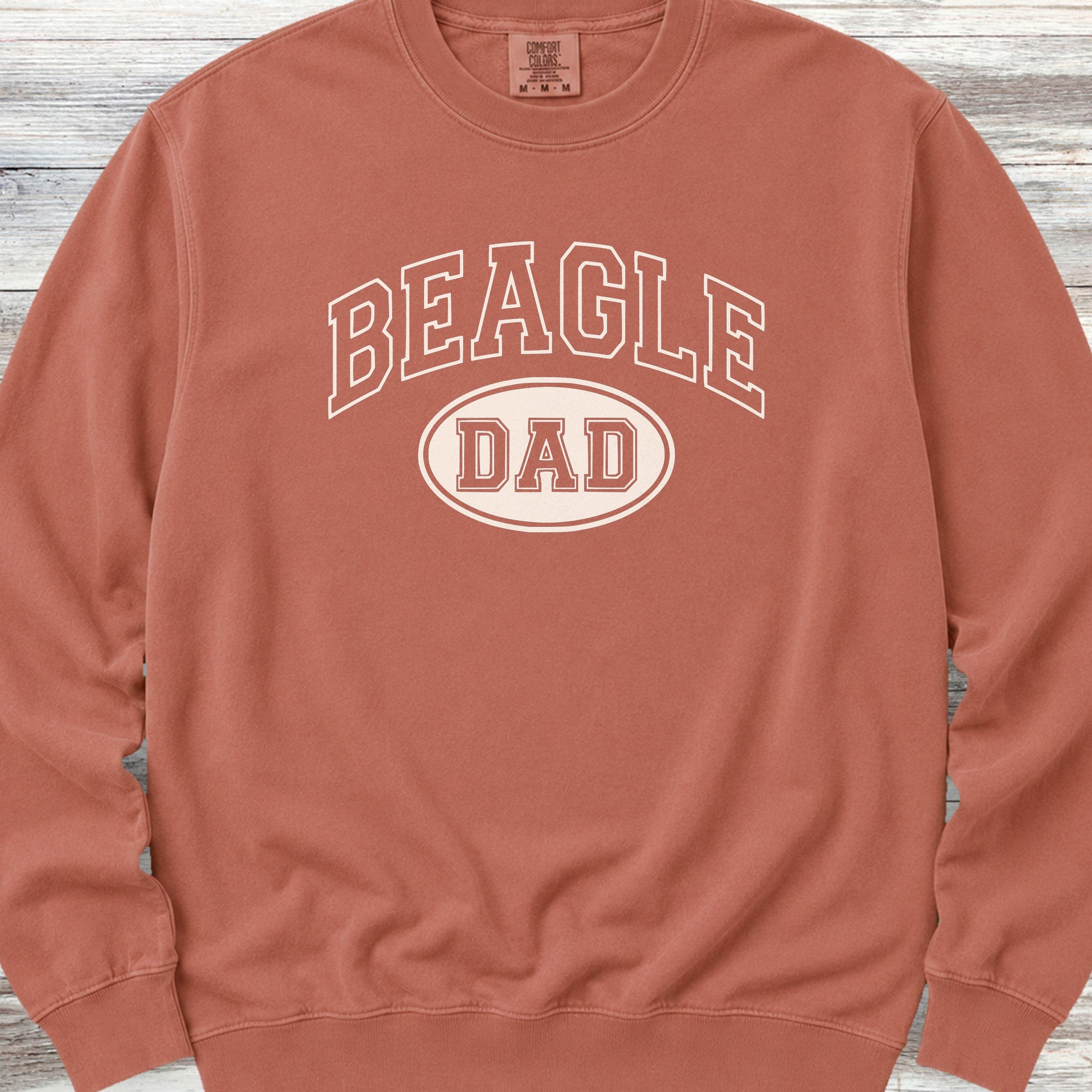 Beagle Dad Sweatshirt - Terracotta