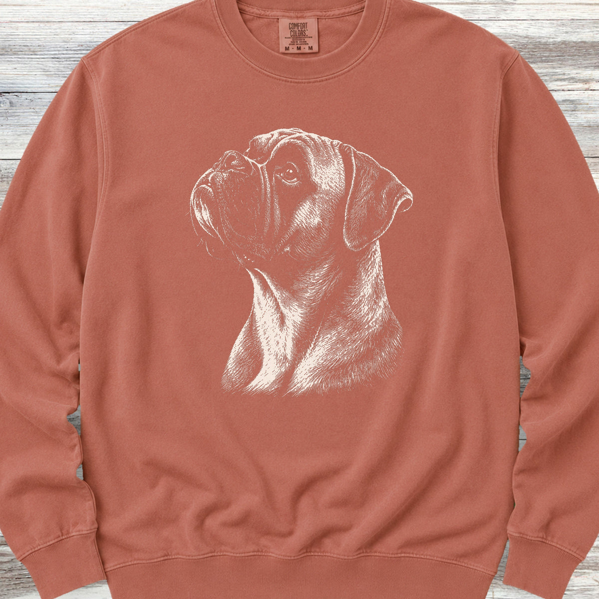 Boxer Loyalty Sweatshirt - Terracotta