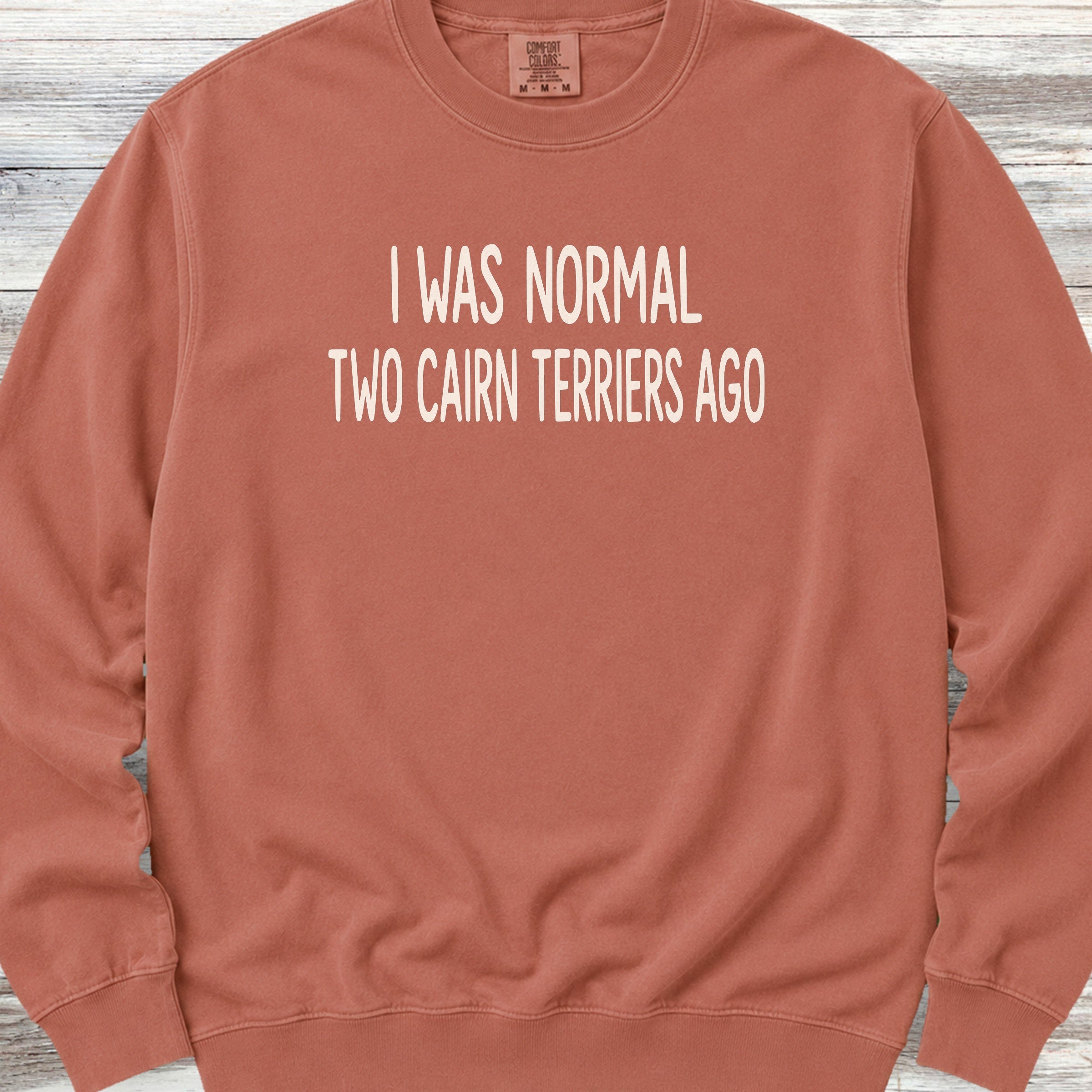 Cairn Terrier Normal Sweatshirt - Terracotta