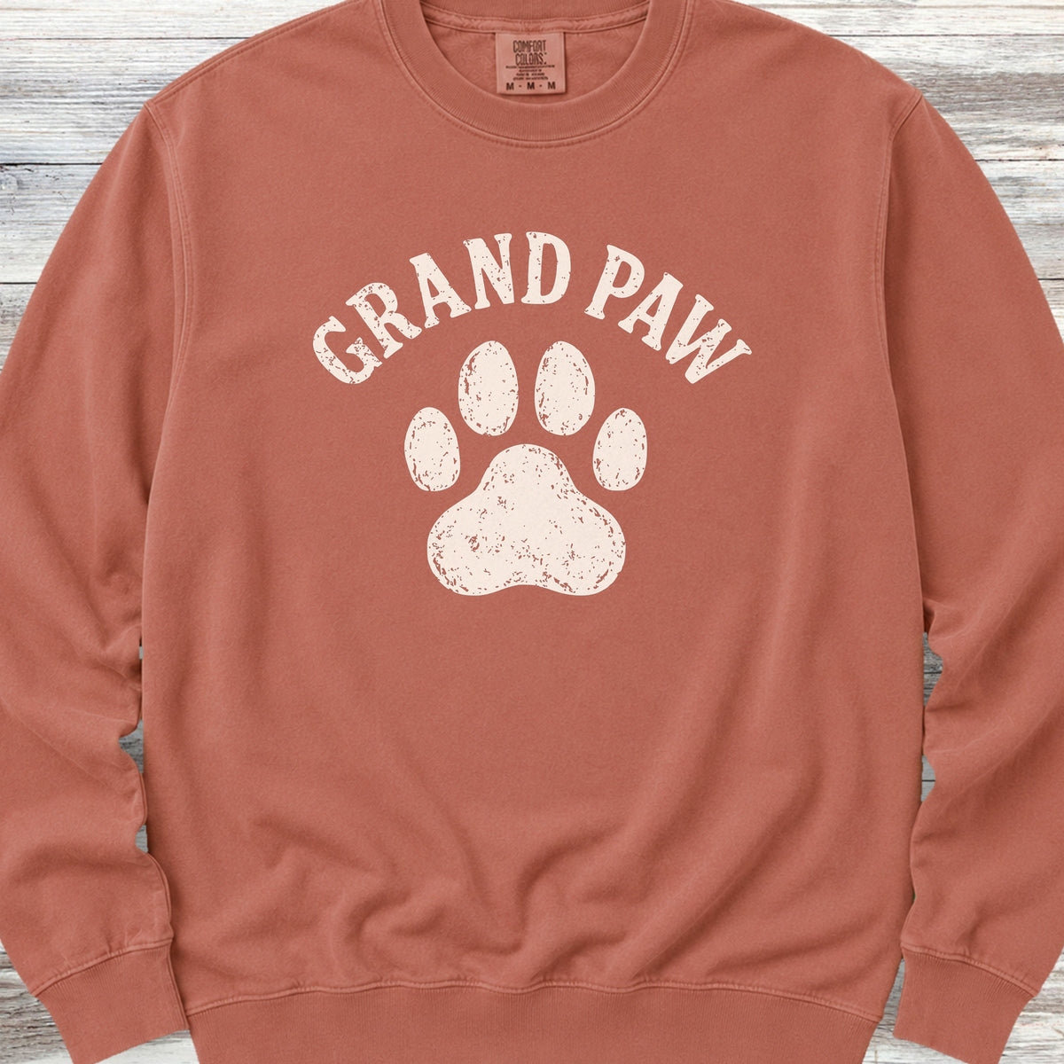Grand Paw Sweatshirt - Terracotta