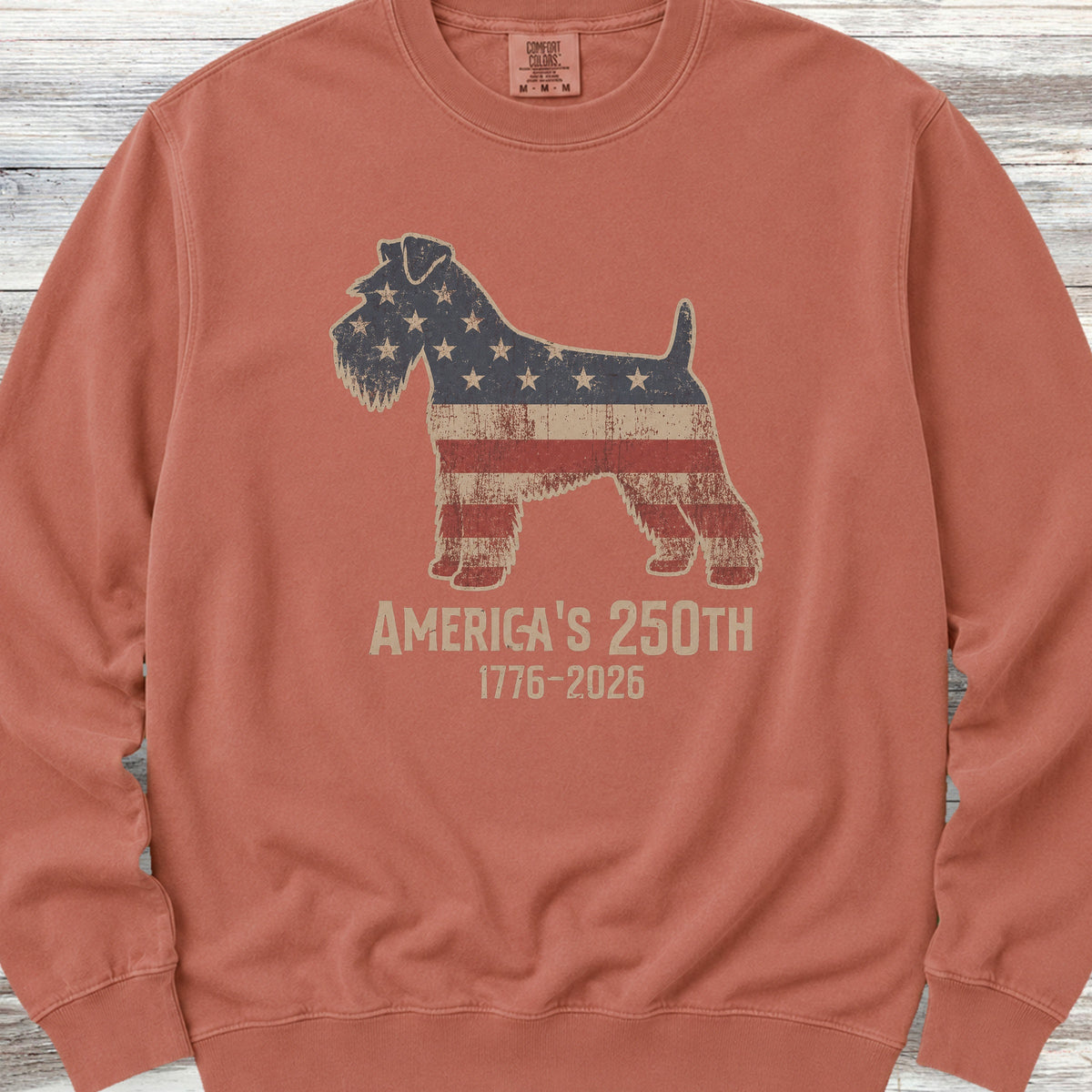 Schnauzer 250 Sweatshirt - Terracotta