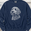 Labradoodle Loyalty Sweatshirt - True Navy