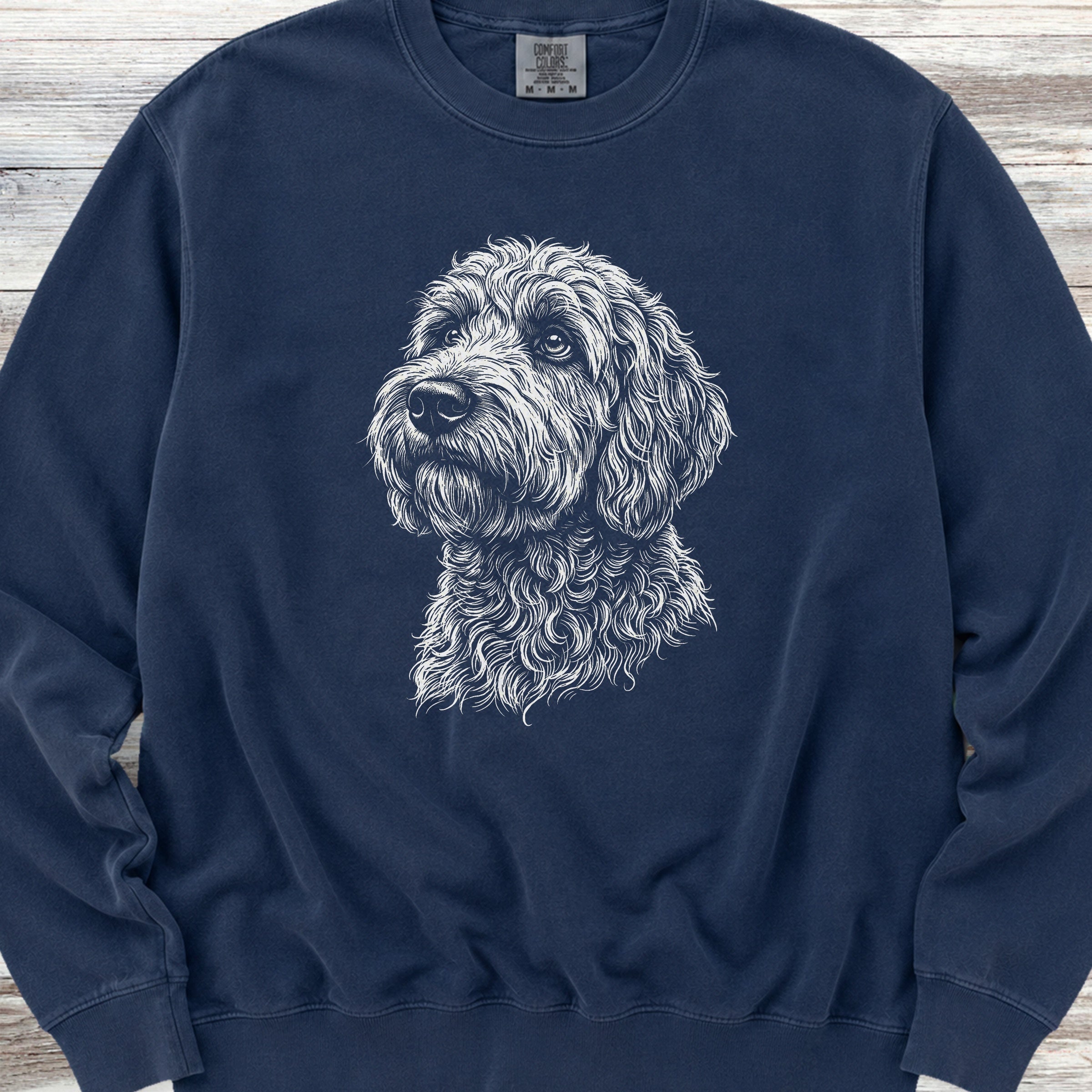 Labradoodle Loyalty Sweatshirt - True Navy