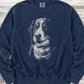 Bernese Mountain Dog Play Ball Sweatshirt - True Navy