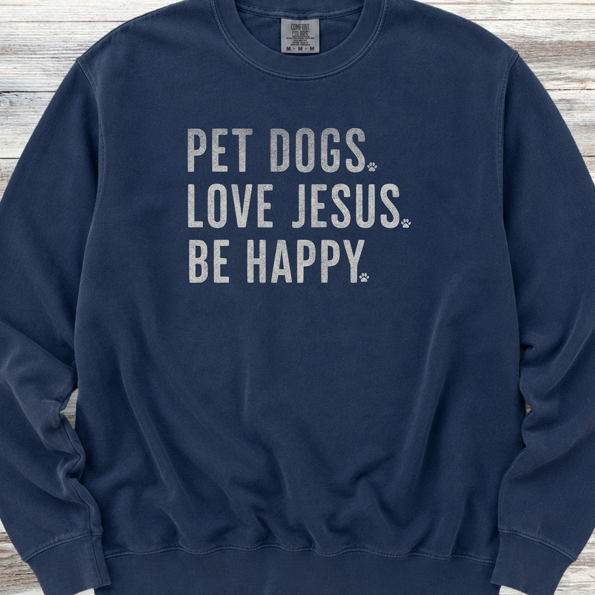 Love Jesus Sweatshirt - True Navy