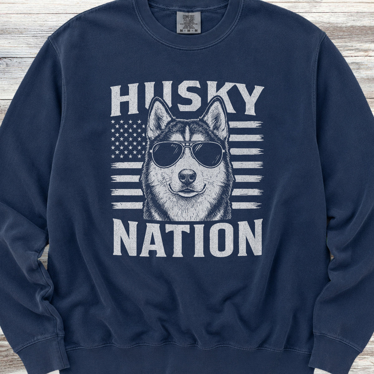 Husky Nation Sweatshirt - True Navy