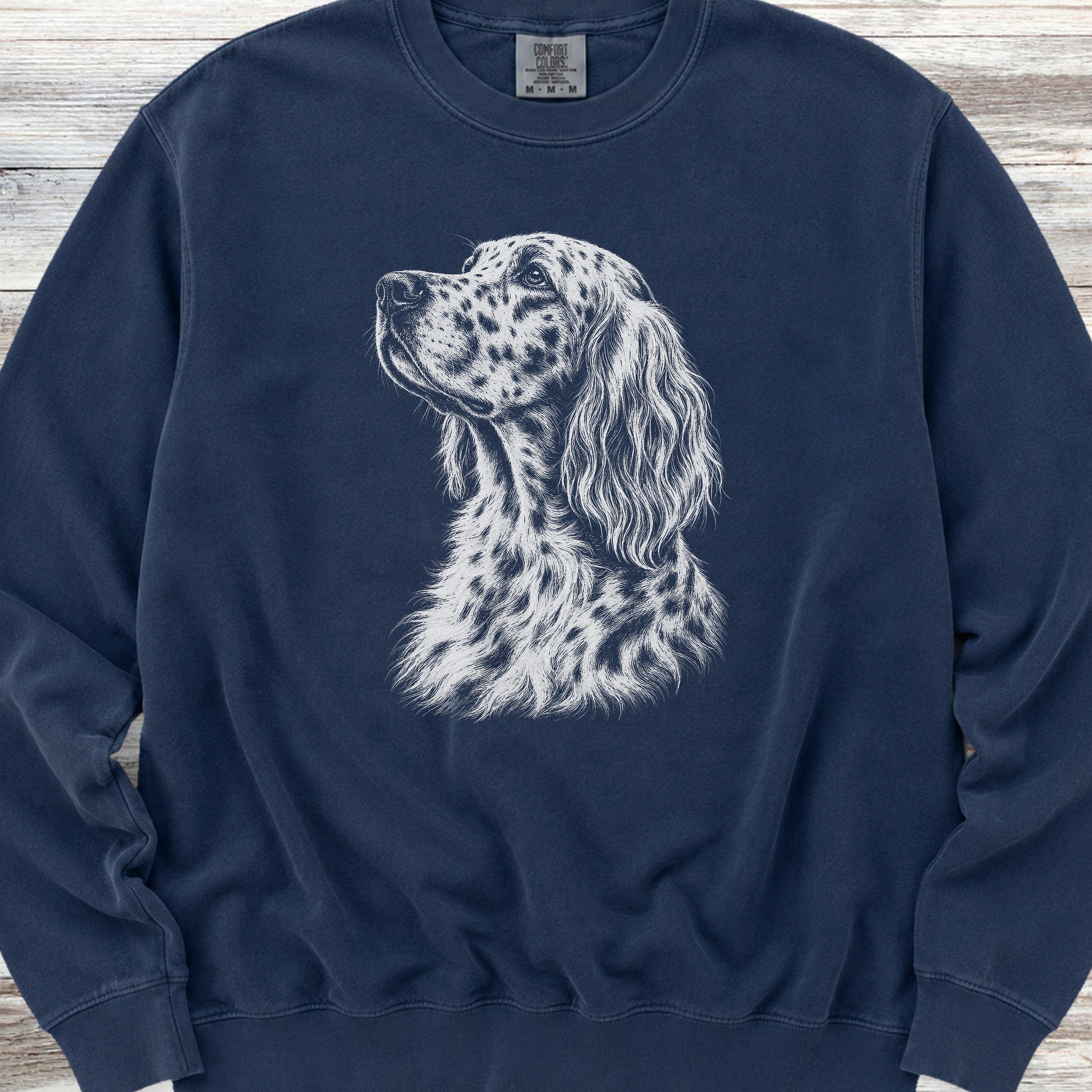 English Setter Loyalty Sweatshirt - True Navy