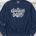 Goldendoodle Groovy Mom Sweatshirt - True Navy