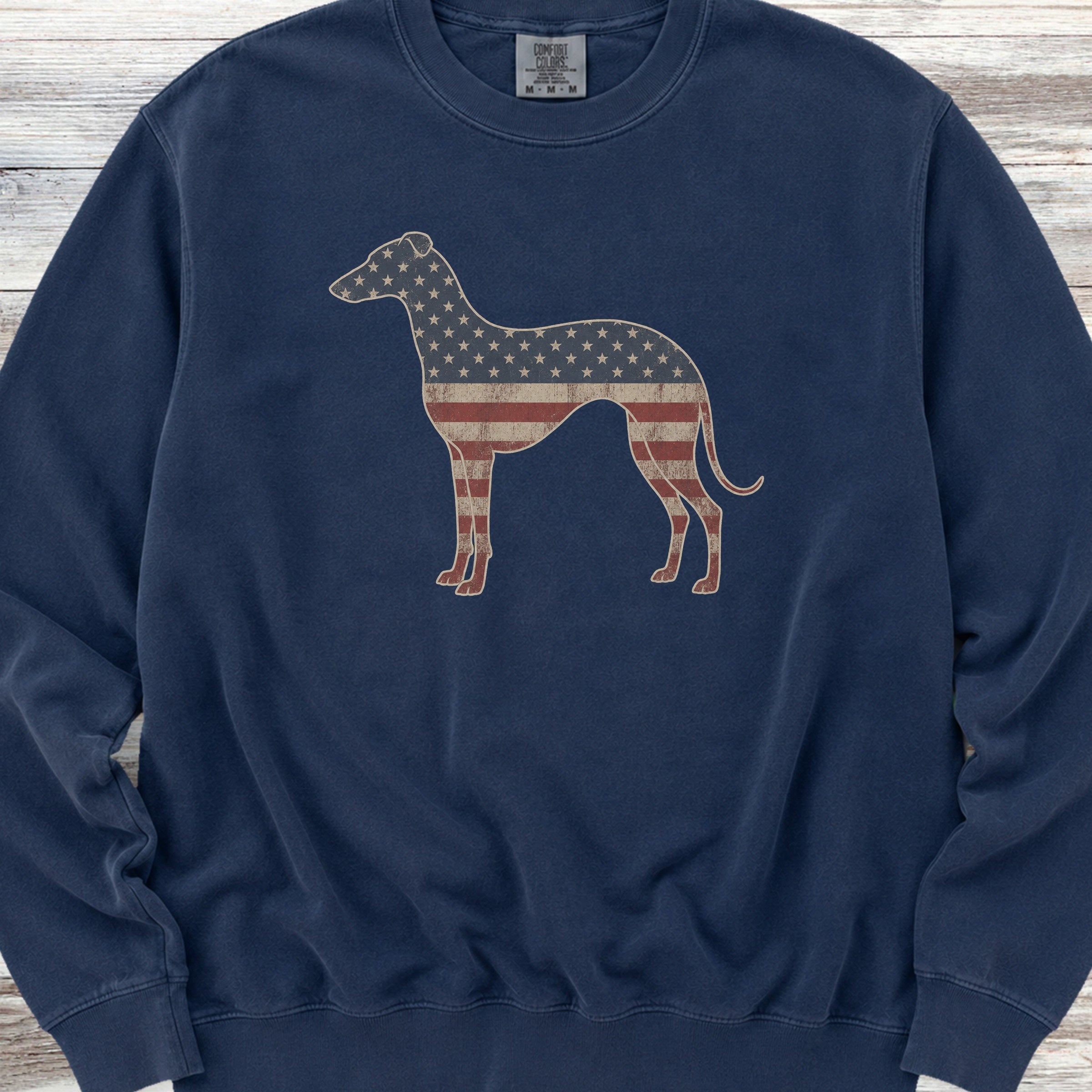 Whippet Vintage USA Sweatshirt - True Navy