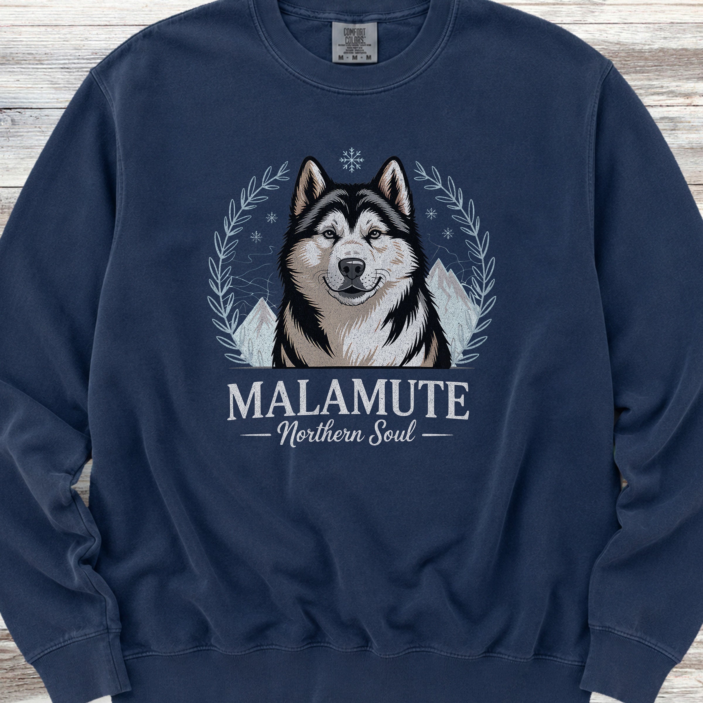 Malamute Northern Soul Sweatshirt - True Navy