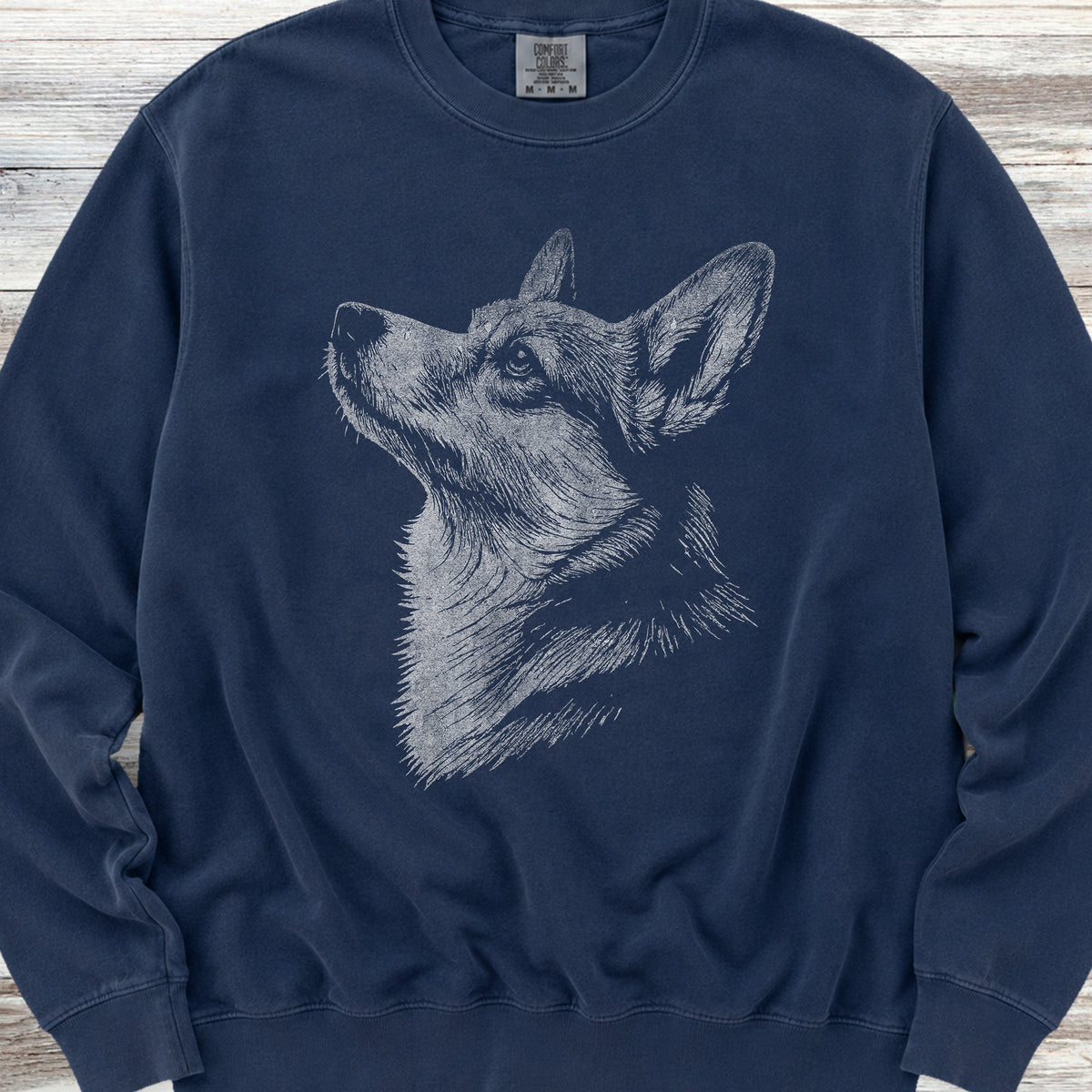 Corgi Loyalty Sweatshirt - True Navy