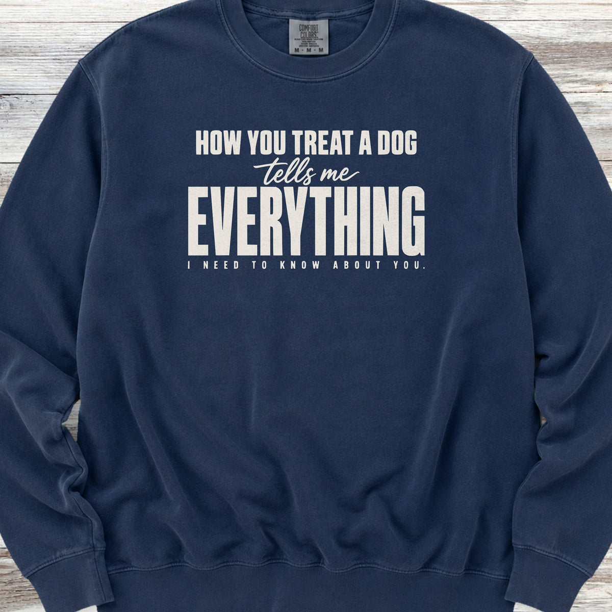 Everything Sweatshirt - True Navy