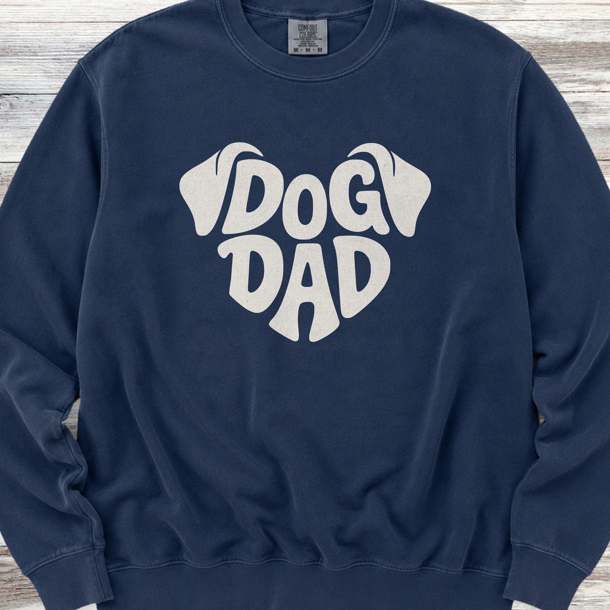 Dog Dad Ears Sweatshirt - True Navy