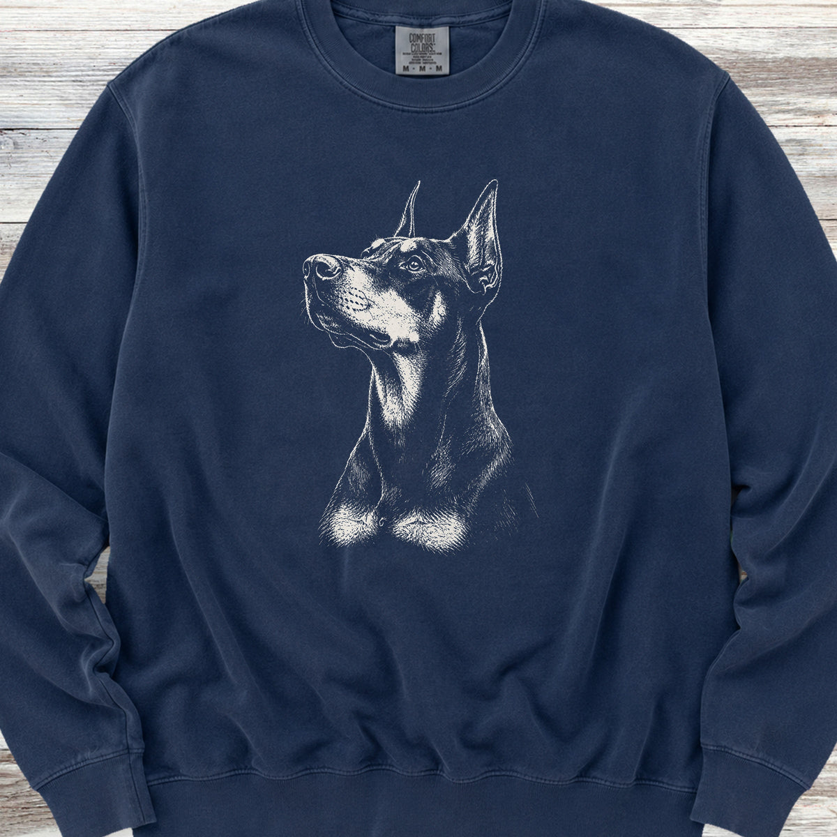 Doberman Loyalty Sweatshirt - True Navy