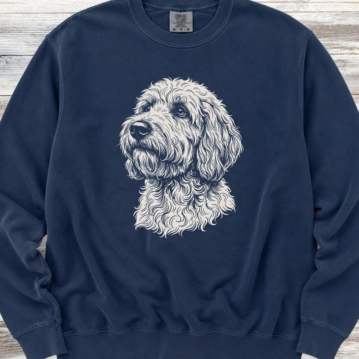 Goldendoodle Loyalty Sweatshirt - True Navy