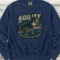 Bernese Mountain Dog Agility Sweatshirt - True Navy
