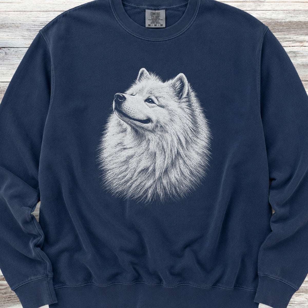 Samoyed Loyalty Sweatshirt - True Navy