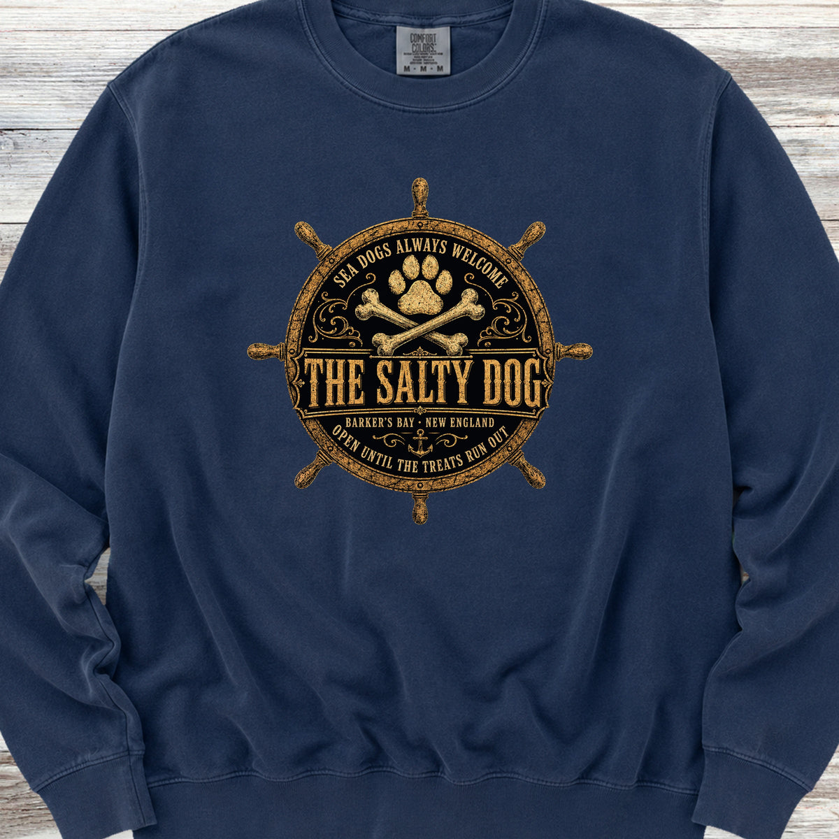 The Salty Dog Sweatshirt - True Navy