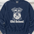 Schnauzer Old School Sweatshirt - True Navy
