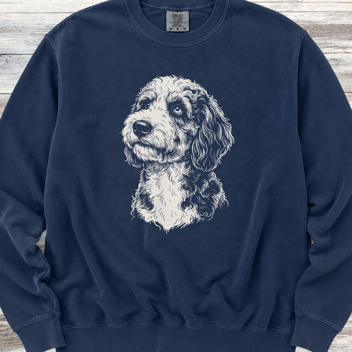 Aussiedoodle Loyalty Sweatshirt - True Navy