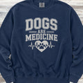 Dogs Are Medicine Sweatshirt - True Navy
