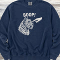 Bouvier Cropped BOOP! Sweatshirt - True Navy