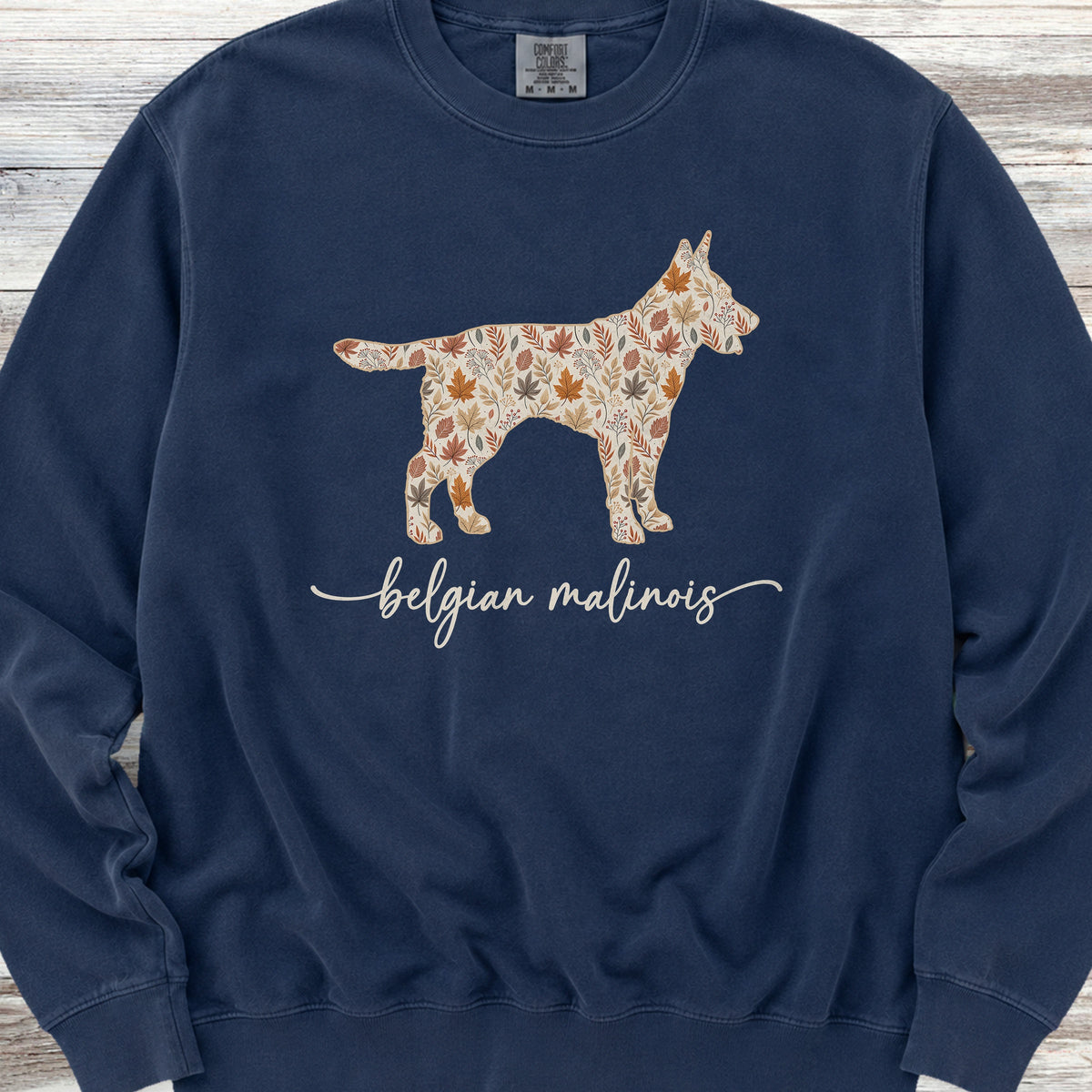Belgian Malinois Fall Sweatshirt - True Navy