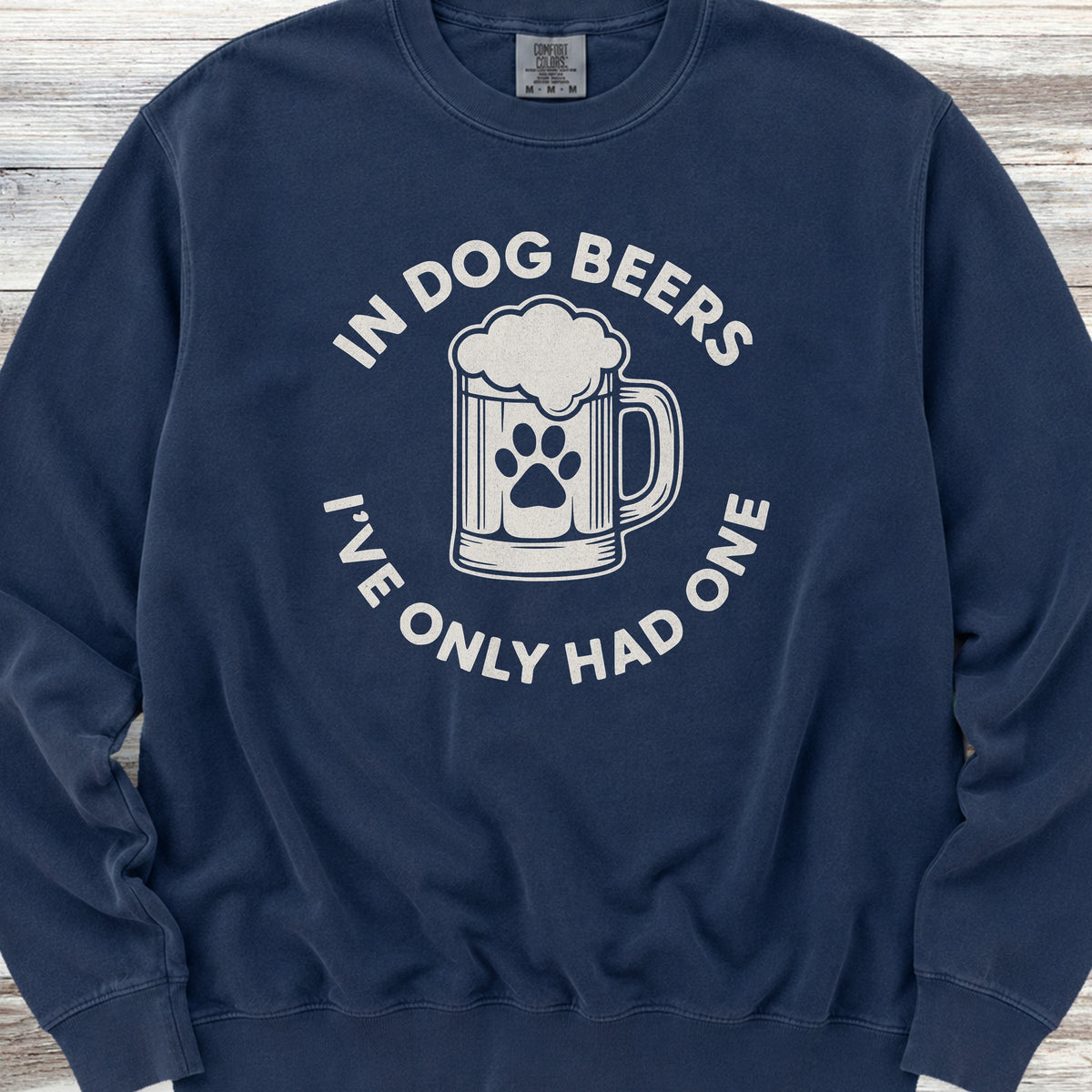Dog Beers Sweatshirt - True Navy