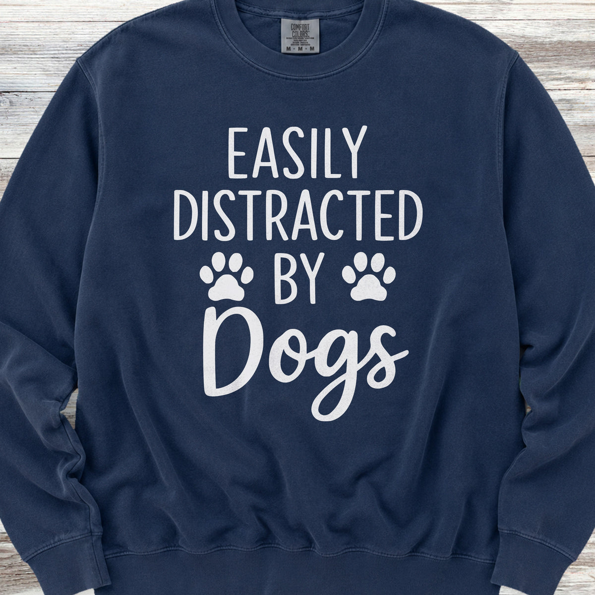 Distracted Sweatshirt - True Navy