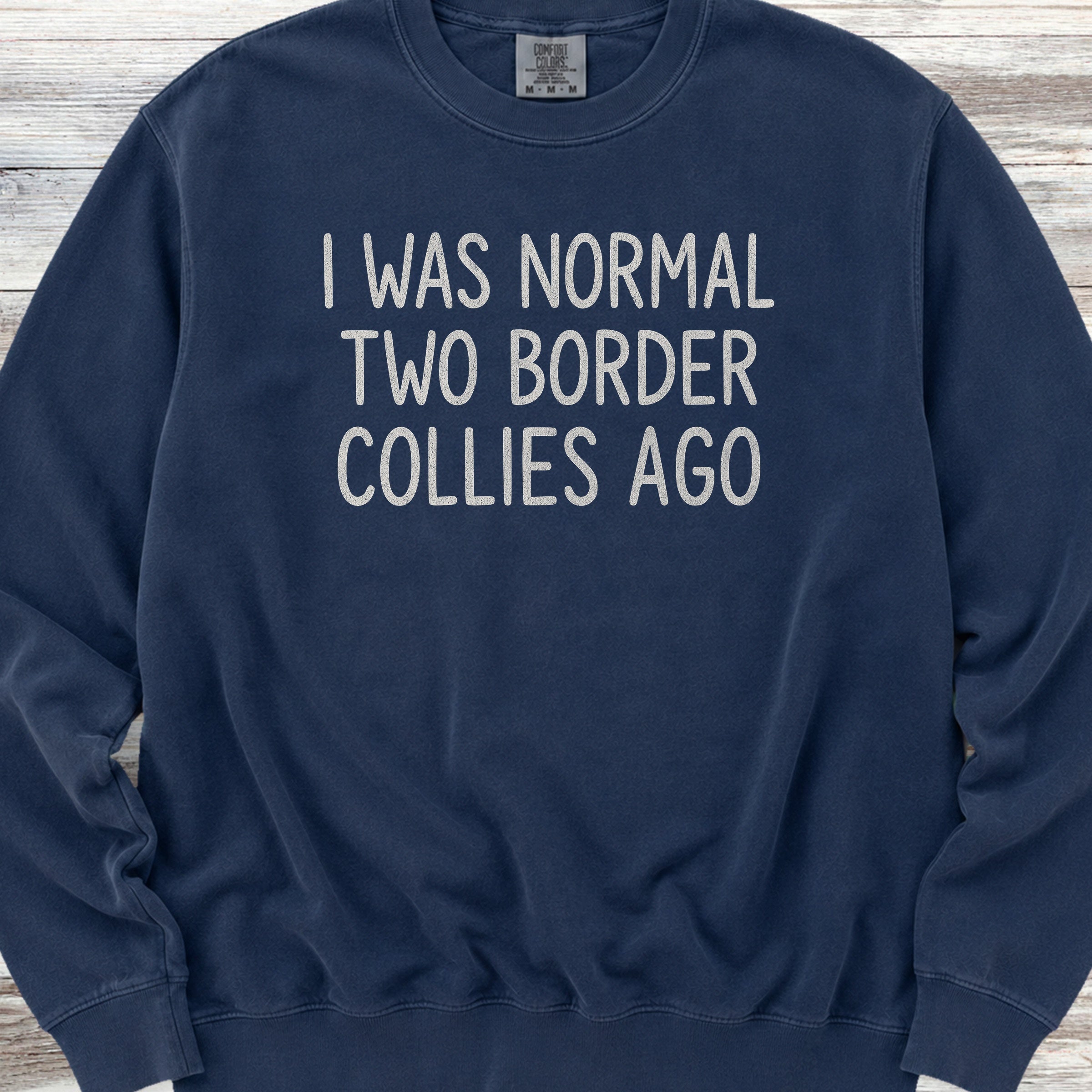 Border Collie Normal Sweatshirt - True Navy