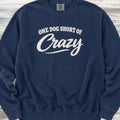 Short of Crazy Sweatshirt - True Navy