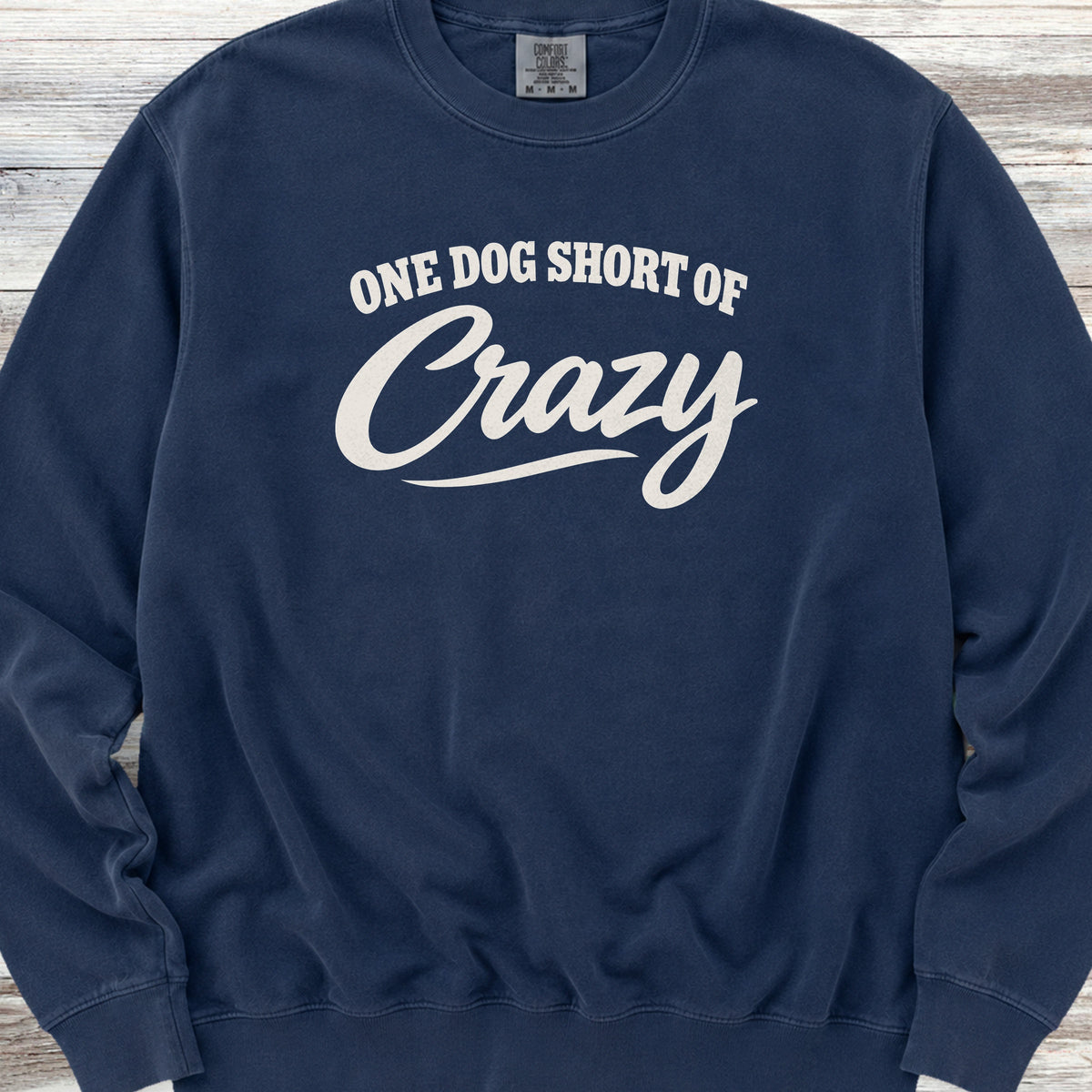 Short of Crazy Sweatshirt - True Navy