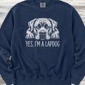 Cane Corso Lap Dog Sweatshirt - True Navy